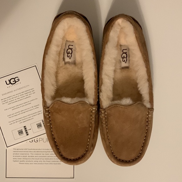 UGG Ainsley Chestnut Slip On Flat Size 6 - Picture 3 of 7